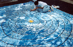 Labyrinth and mandala artwork 2