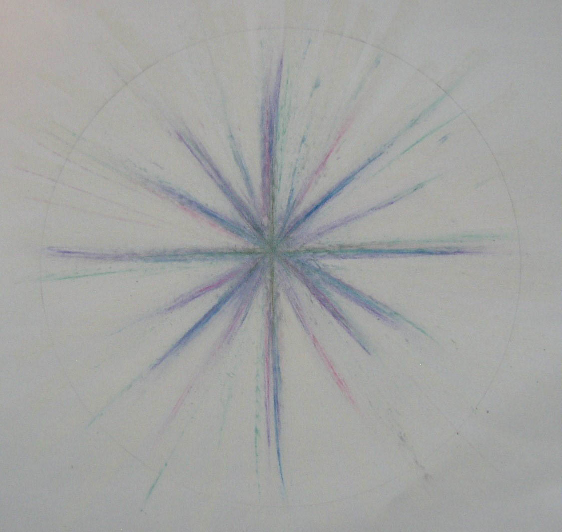 Hand-drawn mandala artwork